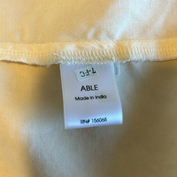 ABLE Irena Trench Jacket Beige Color Size XL - Picture 7 of 13